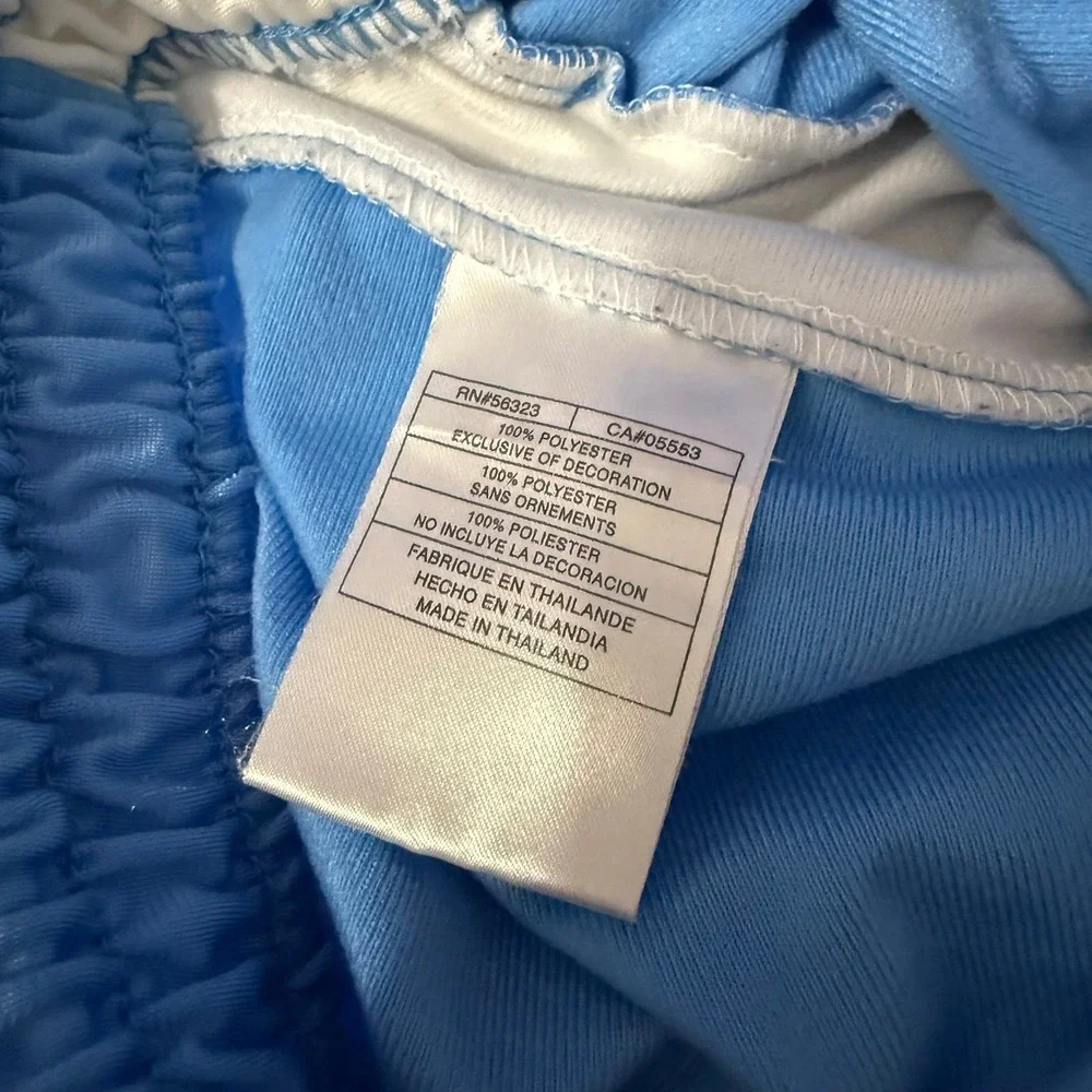 Vtg Nike Air Jordan Jumpman Mens XXL Basketball‎ Track Pants Carolina Blue